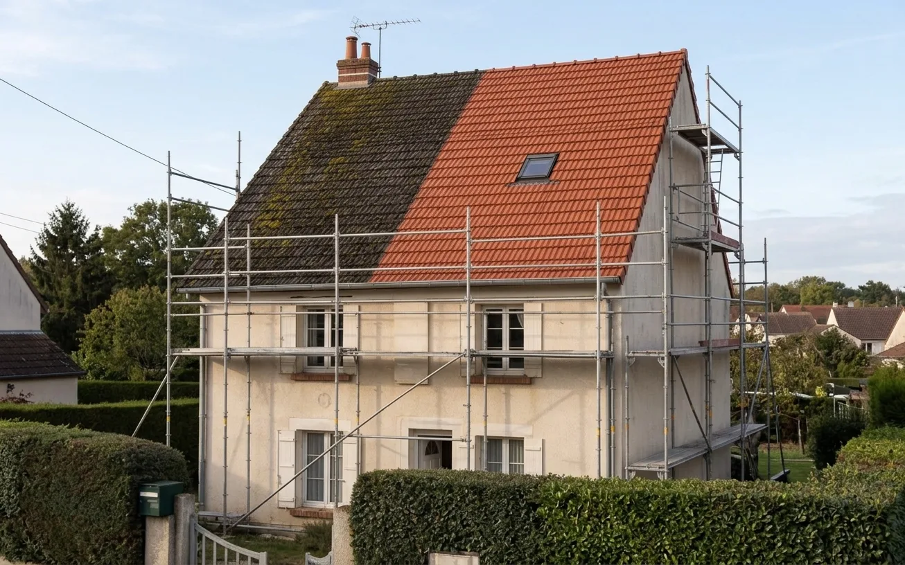 Démoussage de toiture à Montereau-Fault-Yonne Démoussage de toiture à Montereau-Fault-Yonne