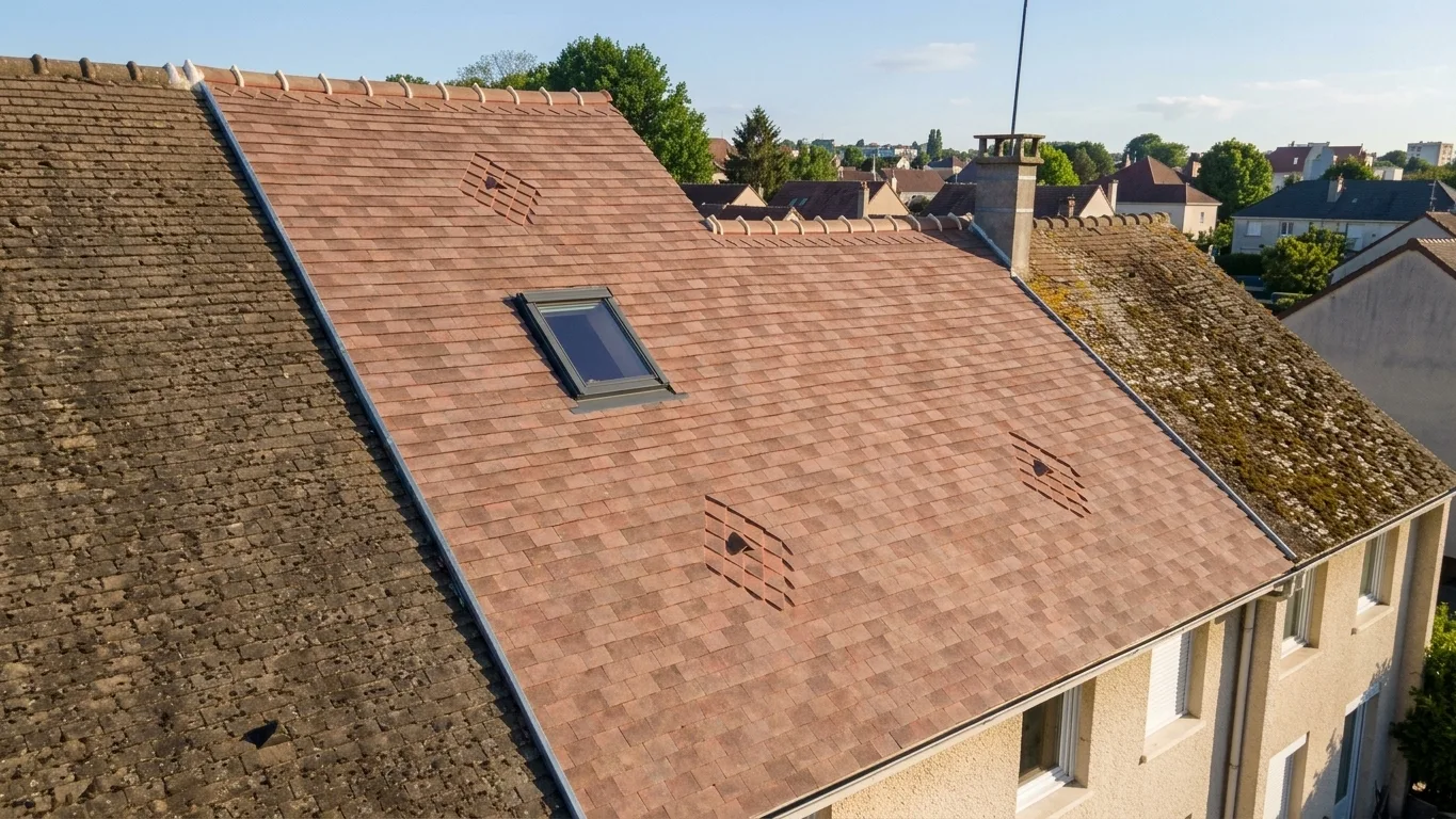 Réfection complète de toiture à Montereau-Fault-Yonne Réfection complète de toiture à Montereau-Fault-Yonne